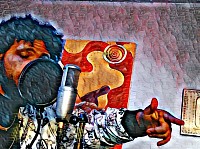 Alwizzy on the mic